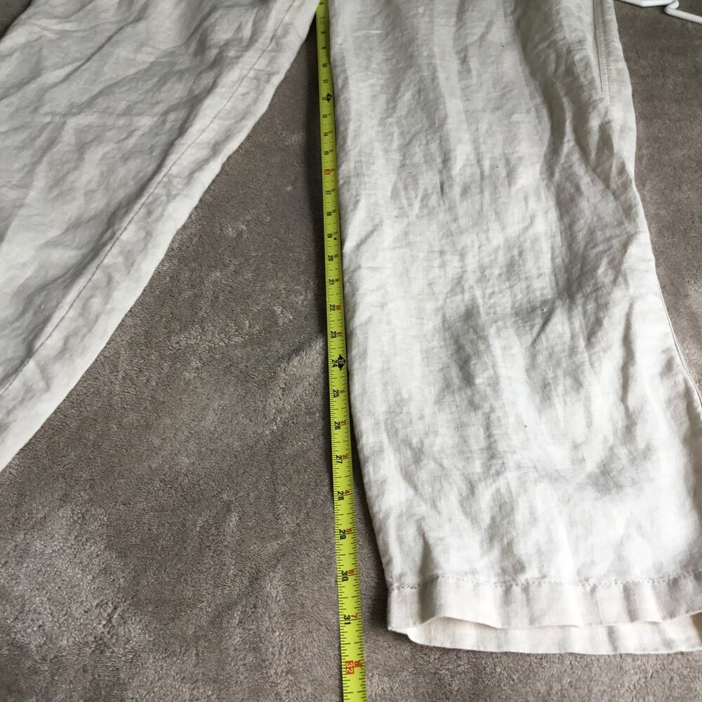 Tommy Bahama Linen Relax Beach Pants Gauzy Lightweight Slim Fit Mens XL Beige - Picture 6 of 7